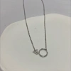 A fashionable and classic geometric shape small necklace details Picture